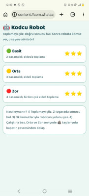 Kodcu Robot ile Matematik ve Kodlama Macerası!